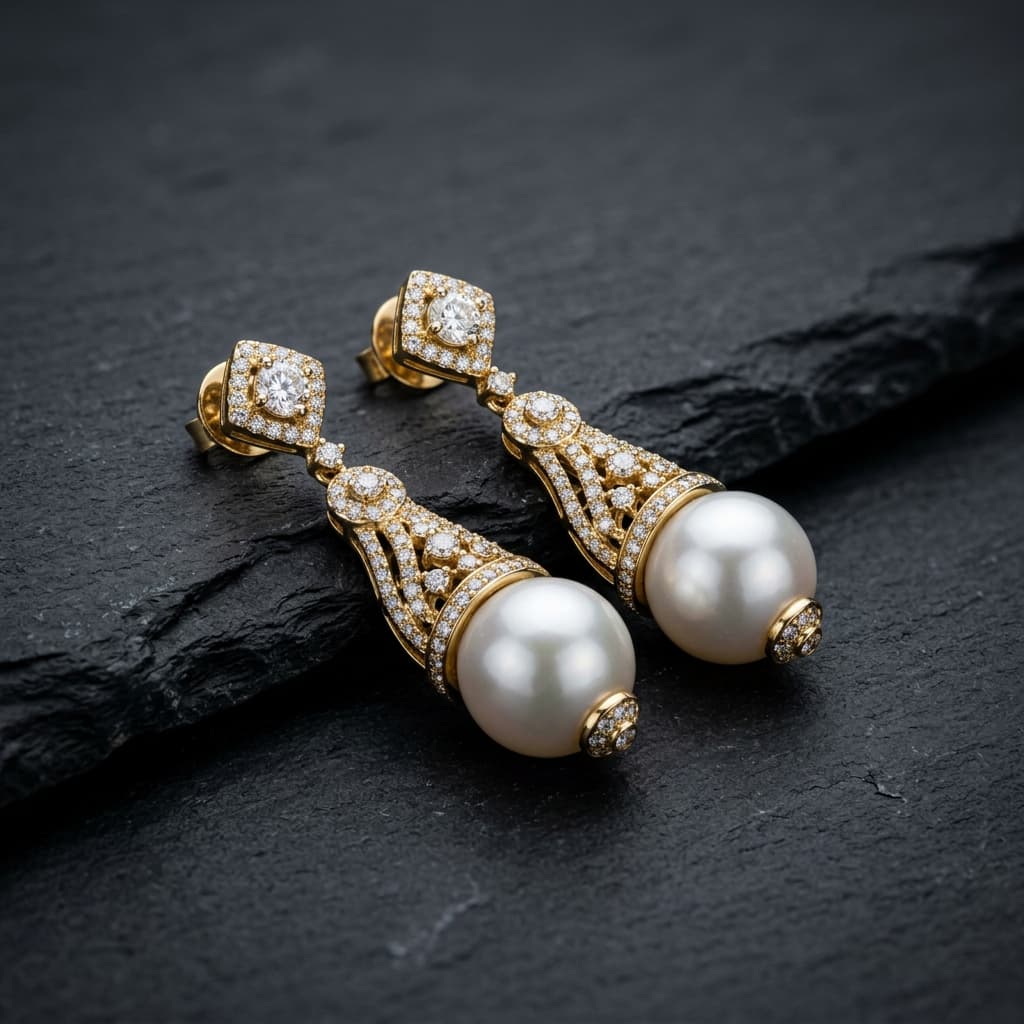 Heritage earring detail